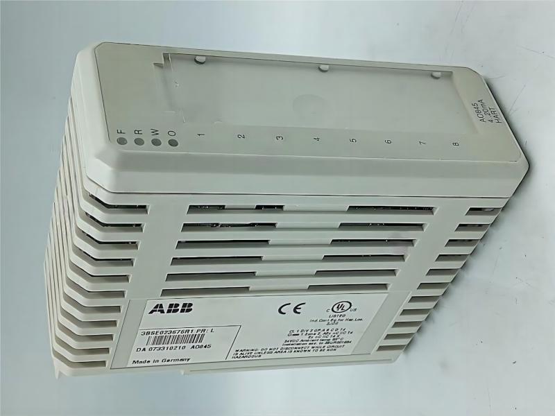 AO845 3BSE023676R1 ABB PLC Analog Output Module Single 1x8CH HART S800 I/O DCS
