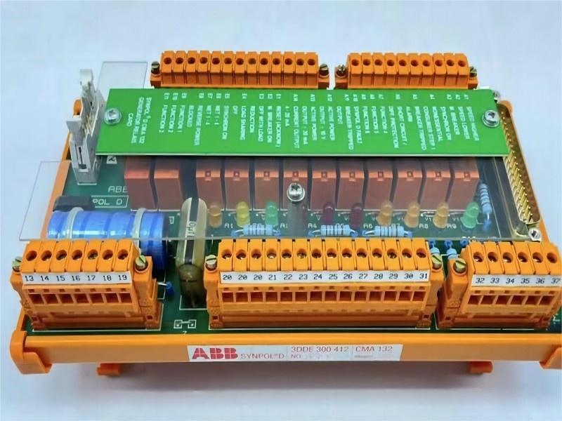 CMA132 ABB PLC Generator Relay Terminal Board I/O DCS 3DDE300412